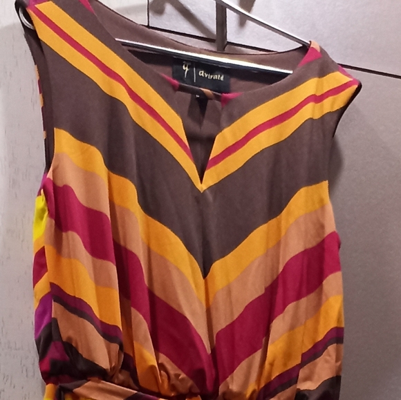 Avirate gown, multi coloured beach gown - Picture 2 of 2